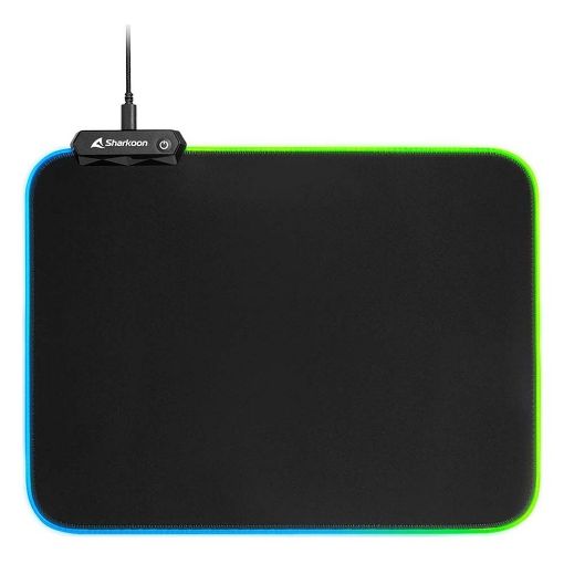 Εικόνα της Mouse Pad Sharkoon 1337 RGB V2 Gaming 360 Black
