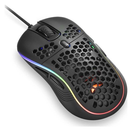 Εικόνα της Ποντίκι Sharkoon Light² S RGB Gaming Black