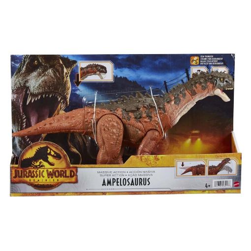 Εικόνα της Mattel Jurassic World - Μεγάλοι Δεινόσαυροι Ampelosaurus HDX50