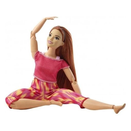 Εικόνα της Barbie - Made to Move, Barbie with Pink Dye Pants & Red Hair GXF07