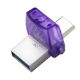 Εικόνα της Kingston DataTraveler MicroDuo 3C 128GB USB-A & Type-C USB 3.2 Purple DTDUO3CG3/128GB