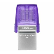 Εικόνα της Kingston DataTraveler MicroDuo 3C 128GB USB-A & Type-C USB 3.2 Purple DTDUO3CG3/128GB