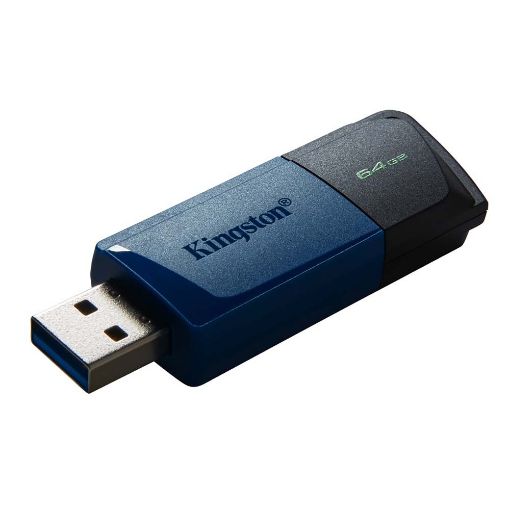 Εικόνα της Kingston DataTraveler Exodia M 64GB USB 3.2 Blue DTXM/64GB