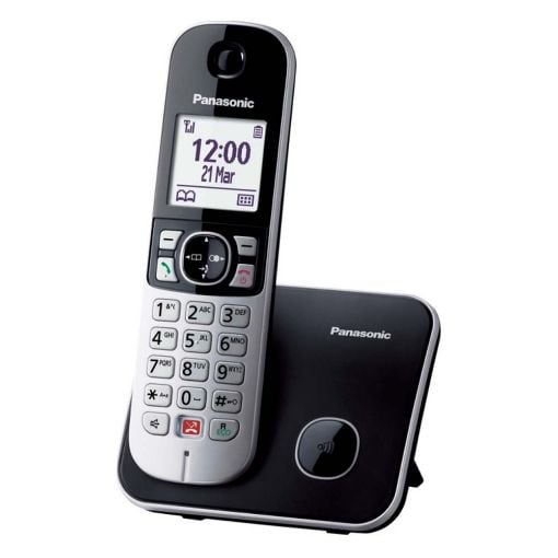 Εικόνα της Ασύρματο Τηλέφωνο Panasonic KX-TG6851GRB Black