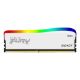Εικόνα της Ram Kingston Fury Beast RGB 8GB DDR4-3200MHz CL16 White KF432C16BWA/8