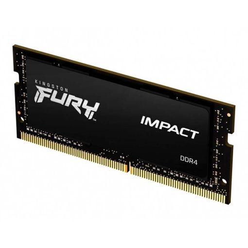 Εικόνα της Ram Kingston Fury Impact 32GB DDR4-3200MHz SODIMM CL20 Black KF432S20IB/32