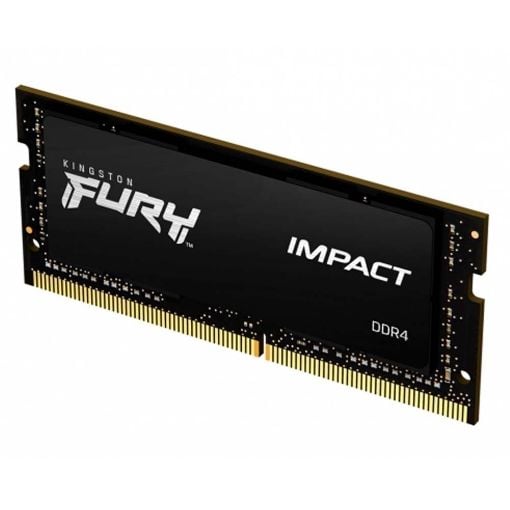 Εικόνα της Ram Kingston Fury Impact 8GB DDR4-3200MHz SODIMM CL20 Black KF432S20IB/8