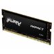 Εικόνα της Ram Kingston Fury Impact 8GB DDR4-3200MHz SODIMM CL20 Black KF432S20IB/8