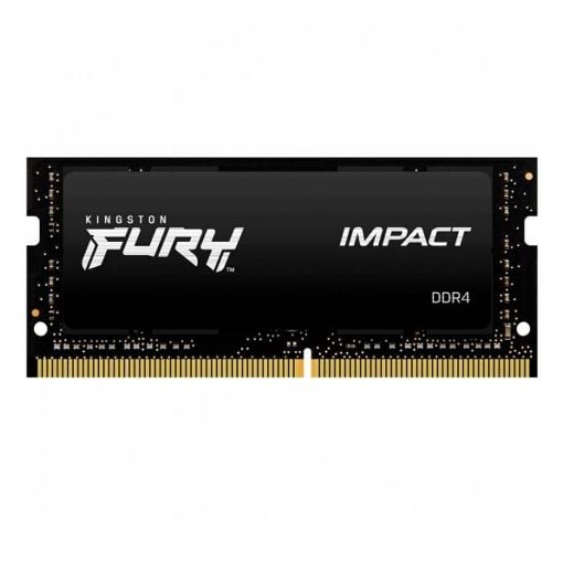 Εικόνα της Ram Kingston Fury Impact 8GB DDR4-3200MHz SODIMM CL20 Black KF432S20IB/8