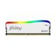 Εικόνα της Ram Kingston Fury Beast RGB 16GB (2x8GB) DDR4-3600MHz CL17 White KF436C17BWAK2/16