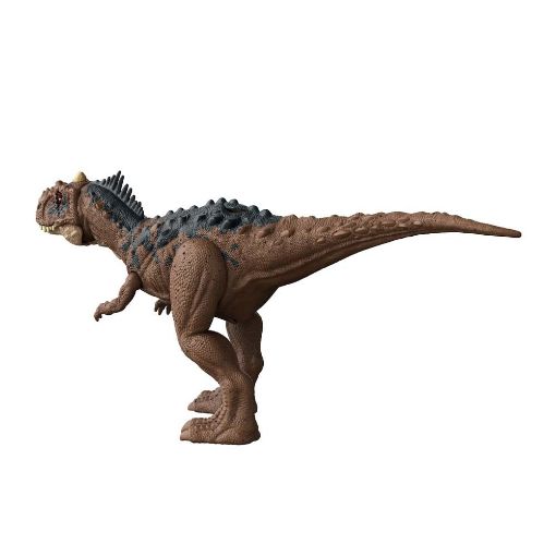 Εικόνα της Mattel Jurassic World - Rajasaurus Δεινόσαυρος με Κινούμενα Μέλη, Λειτουργία Επίθεσης & Ήχους Brown HDX35