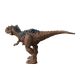 Εικόνα της Mattel Jurassic World - Rajasaurus Δεινόσαυρος με Κινούμενα Μέλη, Λειτουργία Επίθεσης & Ήχους Brown HDX35