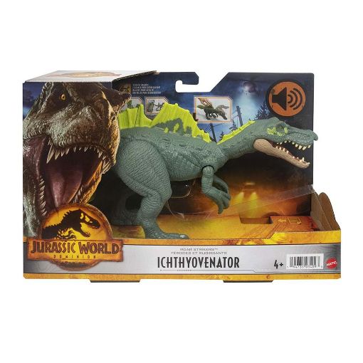 Εικόνα της Mattel Jurassic World - Ichthyovenator Δεινόσαυρος με Κινούμενα Μέλη, Λειτουργία Επίθεσης & Ήχους HDX44