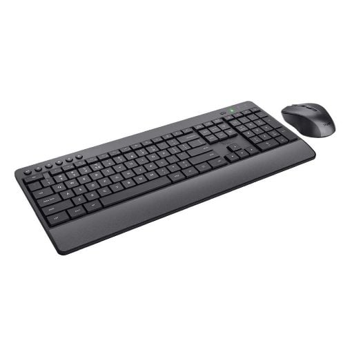 Εικόνα της Πληκτρολόγιο-Ποντίκι Trust Trezo Comfort Wireless Black (GR) 24918