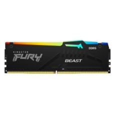 Εικόνα της Ram Kingston Fury Beast RGB 16GB DDR5-6000MHz CL36 Black KF560C36BBEA-16