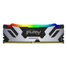 Εικόνα της Ram Kingston Fury Renegade RGB 16GB DDR5-6400MHz CL32 Black/Silver KF564C32RSA-16