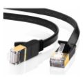 Εικόνα της Καλώδιο Δικτύου Ugreen Pure Copper FTP Flat CAT.7 10m Black 11265