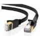 Εικόνα της Καλώδιο Δικτύου Ugreen Pure Copper FTP Flat CAT.7 10m Black 11265