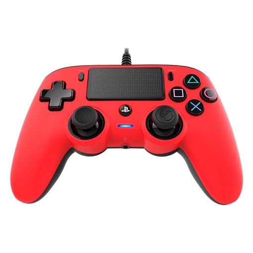 Εικόνα της Wired Controller Nacon Compact Red PS4/PC
