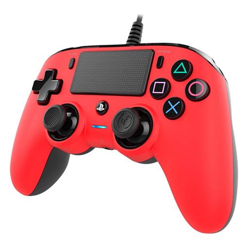Εικόνα της Wired Controller Nacon Compact Red PS4/PC