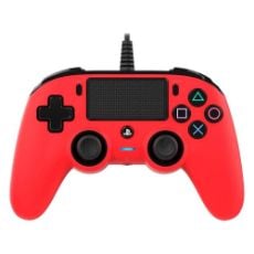 Εικόνα της Wired Controller Nacon Compact Red PS4/PC
