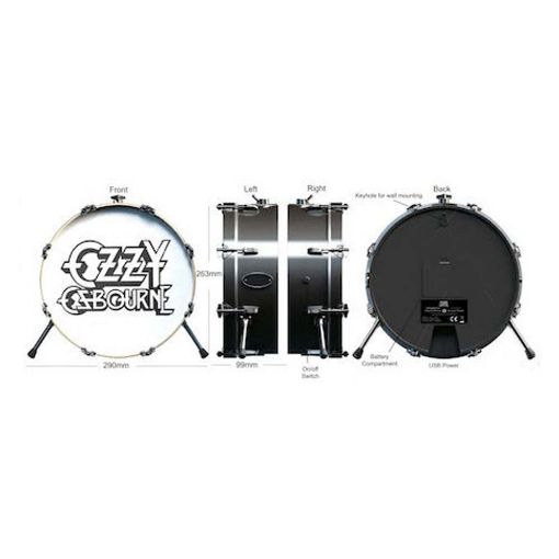Εικόνα της Επιτραπέζιο Φωτιστικό Numskull Ozzy Ozbourne Drum NS3815