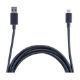 Εικόνα της Braided Cable Nacon USB-C 5m Black (PS5)
