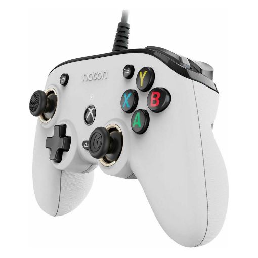 Εικόνα της Wired Controller Nacon Pro Compact White XBOX One/X|S/PC