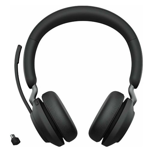 Εικόνα της Headset Jabra Evolve2 65 MS Stereo Link380c Black 26599-999-899
