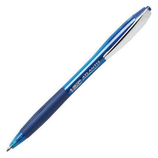 Εικόνα της Στυλό Bic Atlantis Soft Clicker Ballpoint 1.0mm Blue 902132