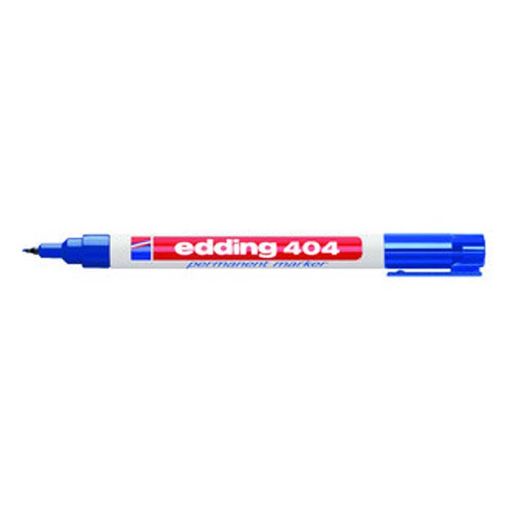 Εικόνα της Μαρκαδόρος Ανεξίτηλος Edding 404 Μύτη 0,75mm Blue 4-404003