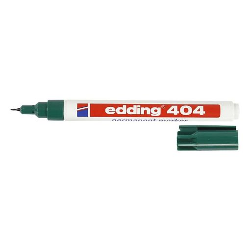 Εικόνα της Μαρκαδόρος Ανεξίτηλος Edding 404 Μύτη 0,75mm Green