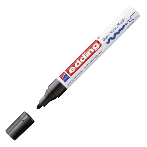 Εικόνα της Μαρκαδόρος Λαδιού Edding 750 2 - 4 mm Black 4-750-9-001