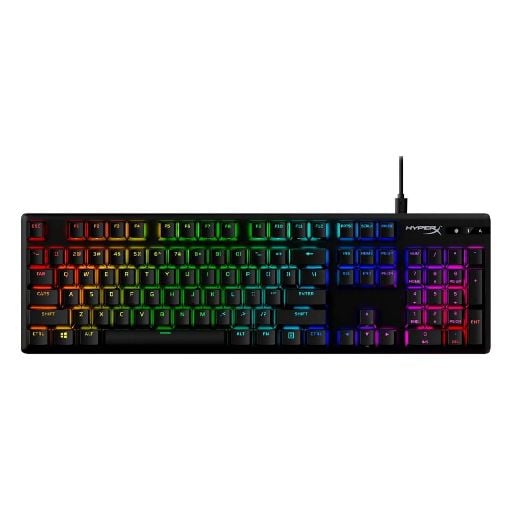 Εικόνα της Πληκτρολόγιο HyperX Alloy Origins PBT HyperX Red Switches Black (US) 639N3AA