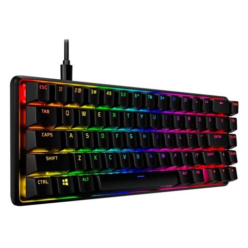 Εικόνα της Πληκτρολόγιο HyperX Alloy Origins 65% PBT HyperX Aqua Switches (US) 56R64AA