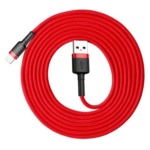 Εικόνα της Καλώδιο Baseus Cafule USB to Lightning 2m Red CALKLF-C09