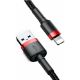 Εικόνα της Καλώδιο Baseus Cafule USB to Lightning 2m Black/Red CALKLF-C19