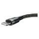 Εικόνα της Καλώδιο Baseus Cafule USB to Lightning 2m Black/Grey CALKLF-CG1