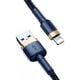 Εικόνα της Καλώδιο Baseus Cafule USB to Lightning 2m Blue/Gold CALKLF-CV3