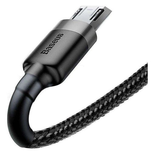 Εικόνα της Καλώδιο Baseus Cafule USB 2.0 to micro USB Black/Gray 3m CAMKLF-HG1