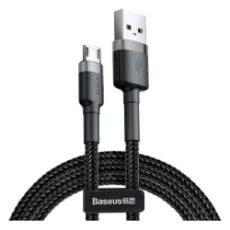 Εικόνα της Καλώδιο Baseus Cafule USB 2.0 to micro USB Black/Gray 3m CAMKLF-HG1