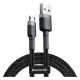Εικόνα της Καλώδιο Baseus Cafule USB 2.0 to micro USB Black/Gray 3m CAMKLF-HG1