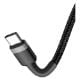 Εικόνα της Καλώδιο Baseus Cafule Special Edition USB-C to USB-C Black/Grey CATKLF-HG1