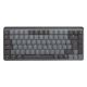 Εικόνα της Πληκτρολόγιο Logitech MX Mechanical Mini Bluetooth for Mac Space Gray (US) 920-010837
