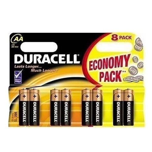 Εικόνα της Αλκαλικές Μπαταρίες Duracell AA 8τμχ DBAALR6