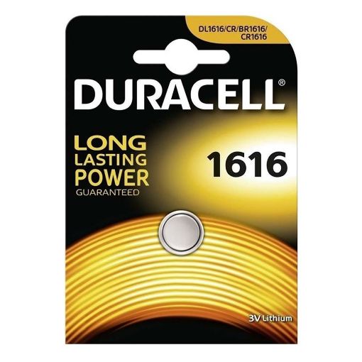 Εικόνα της Μπαταρία Λιθίου Duracell CR1616 1τμχ DCR1616