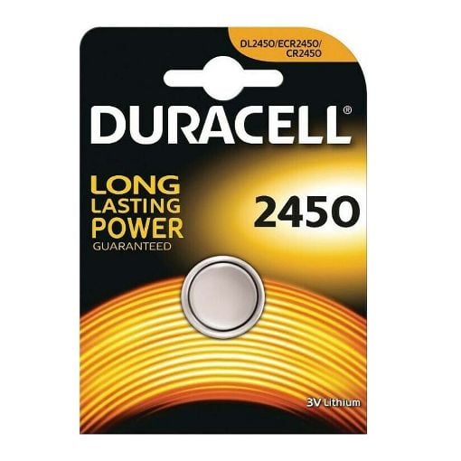 Εικόνα της Μπαταρία Λιθίου Duracell Electronics CR2450 1τμχ DECR2450