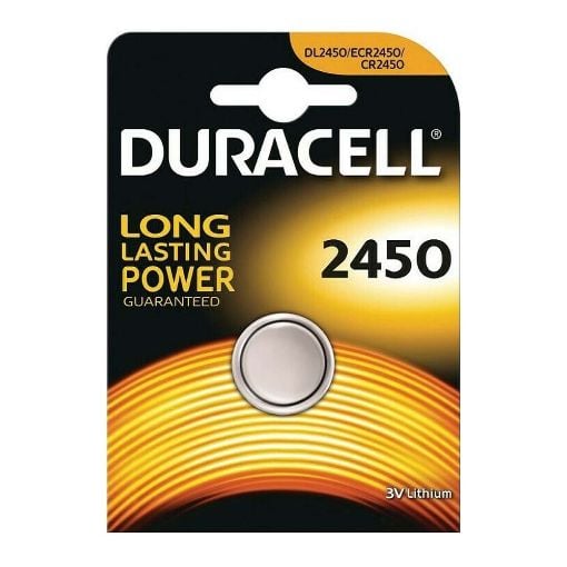 Εικόνα της Μπαταρίες Λιθίου Duracell Electronics CR2450 2τμχ DECR24502