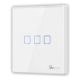 Εικόνα της Smart Εξωτερικός Διακόπτης Sonoff RF-T2EU3C 433MHz με Τρία Πλήκτρα Αφής White M0802030011