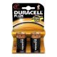 Εικόνα της Αλκαλικές Μπαταρίες Duracell Plus C 2τμχ DPCLR14